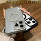 Retro Matte Transparent Magnetic Wireless Charging Compatible Case For iPhone 16 15 14 13 12 Pro Max - Shockproof PC Acrylic Hard Phone Cover