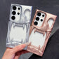 For Samsung S25Ultra S25+ S25 S24Ultra S24+ S24, Fancy Shape Cool Skull Matte Plating Hollow Heat Dissipation Case Cooling Soft Back Cover