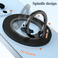 180 Degree Rotation Strong Magnetic Finger Ring Phone Holder Classy Damping Fold Stable Support Multi-angle Ring, for iPhone 16 15 14 13 12 for Samsung S25 S24 S23