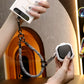 Transparent Magnetic Shockproof Hard Phone Case With Multifunctional Climbing Rope For Samsung S25 S25Plus S25Ultra S24 S24FE S24Plus S24Ultra Candy Color Edges Clear Acrylic Cover