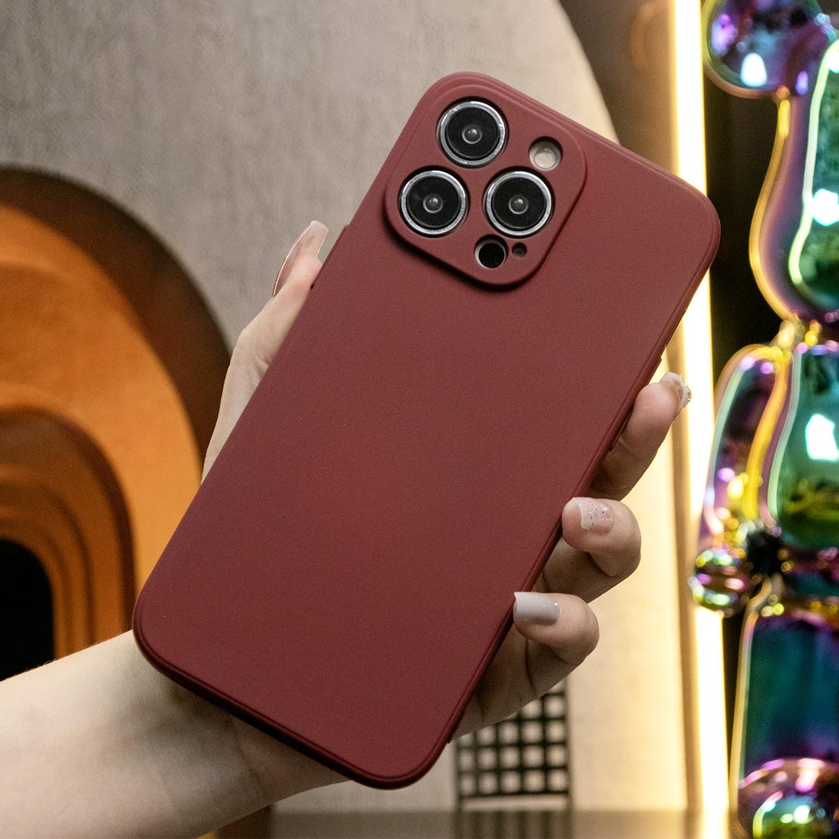 Square Liquid Silicone Matte Shockproof Phone Case For iPhone 16 15 14 13 12 11 XR XSMax X/XS Camera Protect Soft Cover