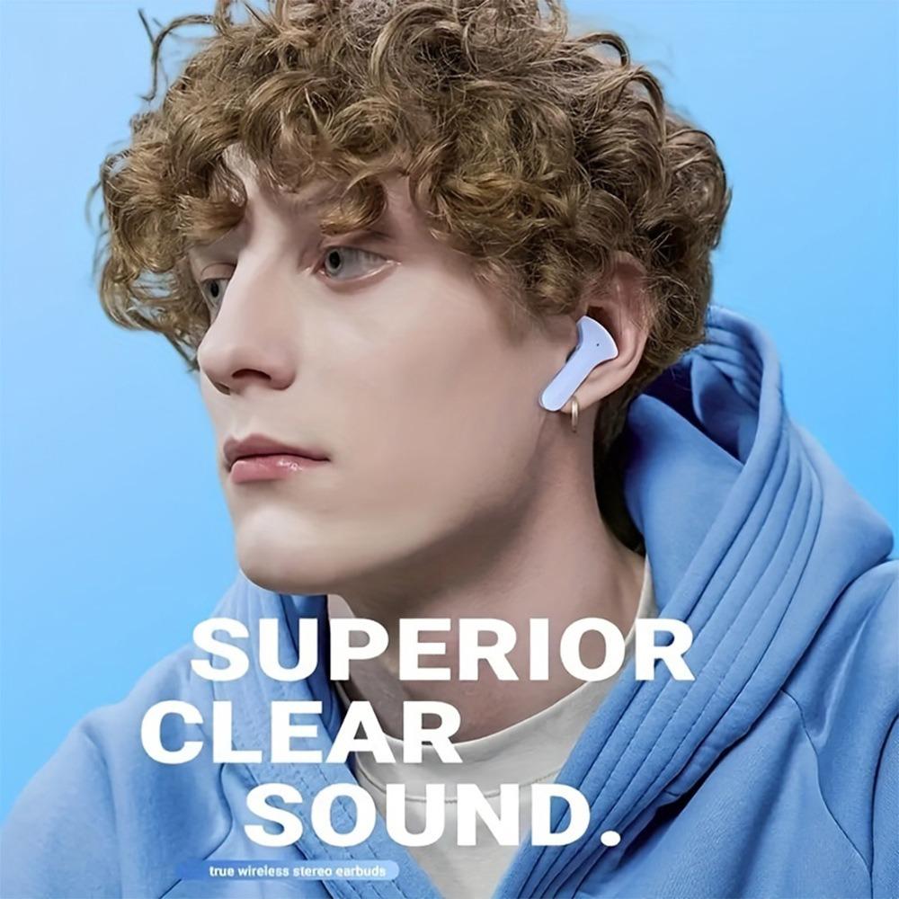 Multiple Colors TWS True Wireless Gaming Earphones ENC Noise Reduction, LED Digital Power Display, In-Ear Comfort, Touch Control, Long Battery Life