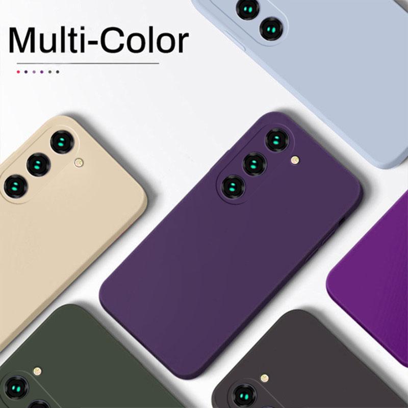 Square Liquid Silicone Matte Shockproof Phone Case For iPhone 16 15 14 13 12 11 XR XSMax X/XS Camera Protect Soft Cover