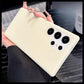 Luxury Lovely Liquid Silicone Jelly style Precision Len Protection Phone Case For Samsung S25Ultra S24FE S25 S24 S23, Soft Skin Feel Silicone Shockproof Soft Cover With Microfiber Lining