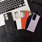 For Samsung S25Ultra S25+ S25 S24Ultra S24+ S24 Phone Case, Premium Printing Matte Plating Cooling PC Frameless Leather Ultra Slim, Camera Protection Cover Hard Cover