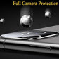 Clear High Definition Full Glass Camera Lens Transparent Cover Protector For iPhone 16 15 14 13 12 11 Pro Max