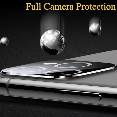 Clear High Definition Full Glass Camera Lens Transparent Cover Protector For iPhone 16 15 14 13 12 11 Pro Max