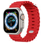 Ocean strap For Apple Watch Ultra Band 49mm 8 7 45mm 41mm Silicone Bracelet Wristband iWatch 6 5 4 3 SE 44mm 40mm 42mm 38mm band