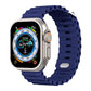 Ocean strap For Apple Watch Ultra Band 49mm 8 7 45mm 41mm Silicone Bracelet Wristband iWatch 6 5 4 3 SE 44mm 40mm 42mm 38mm band