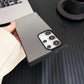 For Samsung S25Ultra S25+ S25 S24Ultra S24+ S24 Phone Case, Matte Cooling PC Frameless Leather Ultra Slim, Camera Protection Cover Hard Cover
