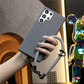 Ultra Thin Sandstone Matte Case with Multifunctional Climbing Rope For Samsung Galaxy S25 S25Plus S25Ultra S24 S24FE S24Plus S24Ultra Full Protective Hard Back Cover