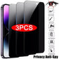 3Pcs Privacy Screen Protector For Infinix Hot 50Pro+ 50Pro 50 50i 40 40i 40Pro 30i Smart 8 7 6 Anti-Spy Tempered Glass