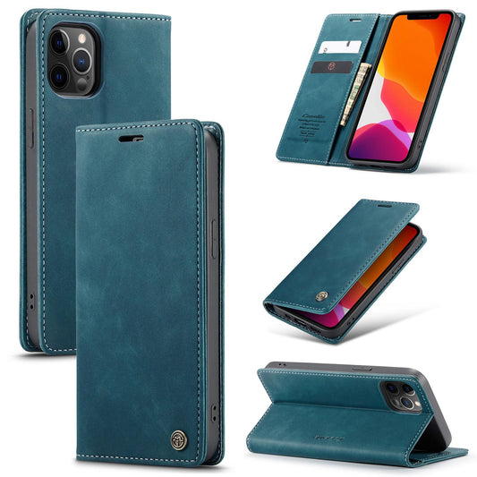 For iPhone 16ProMax 16 15 14 13 12 11 X/XS XR XSMax Case With Card Holder, Matte Wallet Case For Women Men, Durable Faux Leather Kickstand Magnetic Clasp Shockproof Phone Case