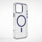 Crystal HD Transparent Strong Magnetic Camera Hardware Shockproof Phone Case For iPhone 16ProMax 15 14 13 Not Yellowing Clear Hard Full Cover