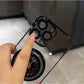 Ultra Slim Frameless Plating PC with Len Protector Phone Case with Metal Magnetic Gyro Rotating Kickstand For iPhone 16ProMax 15 14 13 12 Shockproof Support Wireless Charging Hard Full Cover