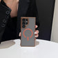 Matte Clear Macaron Magnetic Phone Case For Samsung S25Ultra S25Plus S25 S24Ultra S24 S23FE S23 [Not Yellowing] [Skin Feel] Shockproof Hard Full Cover