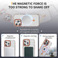 Matte Transparent Anti-Dust Anti-Fall Bumper Shockproof Strong Magnetic Phone Case for iPhone 16ProMax 16 15 14 13 12 11 XR Bumper Hard Cover