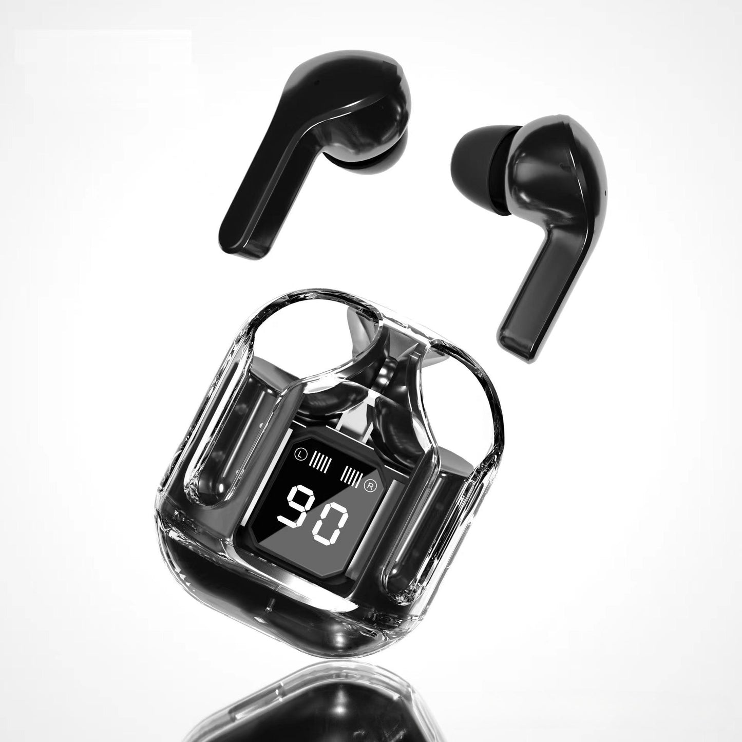 Multiple Colors TWS True Wireless Gaming Earphones ENC Noise Reduction, LED Digital Power Display, In-Ear Comfort, Touch Control, Long Battery Life