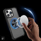 Four Corner Shockproof Slim PC Strong Magnetic Phone Case with 360 Rotating Metal Kickstand For iPhone 16ProMax 15 14 13 12 Skin Feel Bumper Shockproof Hard Full Cover