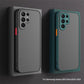 Armor Matte Phone Case For Samsung S25 S24 Ultra Plus S24 FE Shockproof Bumper Hard Case