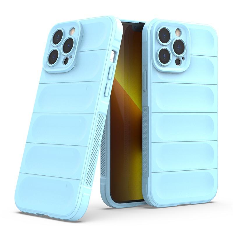 Matte Silicone Heavy Duty Protection Phone Case For iPhone 16ProMax 15 14 13 Skin Feel Bumper Shockproof Soft Full Cover