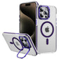Matte Transparent Anti-Dust Anti-Fall Bumper Shockproof Strong Magnetic Phone Case With Metal Camera Kickstand for iPhone 16ProMax 16 15 14 13 12 11 XR Bumper Hard Cover