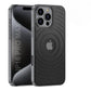 For iPhone 16 Electroplated Magnetic Phone Case for iPhone 16 Plus 16 Pro Max Leather Leakage Hole Shockproof Protective Cover