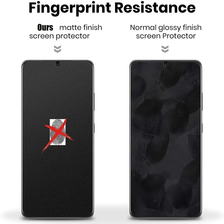 [Support Fingerprint] 2 Pieces Matte Soft Hydrogel Film Screen Protector For Samsung S25 Ultra S25 S24 Plus S24FE S24Ultra  (Not Tempered Glass)
