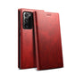 For Samsung S25 S24 S23 S22 Note20 Ultra Plus Phone Case, Smooth Surface Flip Wallet Case For Women Men Durable Faux Card Slot Leather Kickstand Magnetic Clasp Shockproof Phone Case