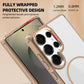 Luxury HD Crystal Clear Glossy Acrylic Phone Case Fine Line For Magsafe For Samsung S25Ultra S24 S23 S22 A36 A55 A56 Metal Camera Frame Key Magnetic Hard Back Cover