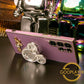 Mouse Head Mirror Pop Stand Kickstand Plating Phone Case For Samsung S25 S25Plus S25Ultra S24 S24FE S24Plus S24Ultra