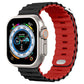 Ocean strap For Apple Watch Ultra Band 49mm 8 7 45mm 41mm Silicone Bracelet Wristband iWatch 6 5 4 3 SE 44mm 40mm 42mm 38mm band