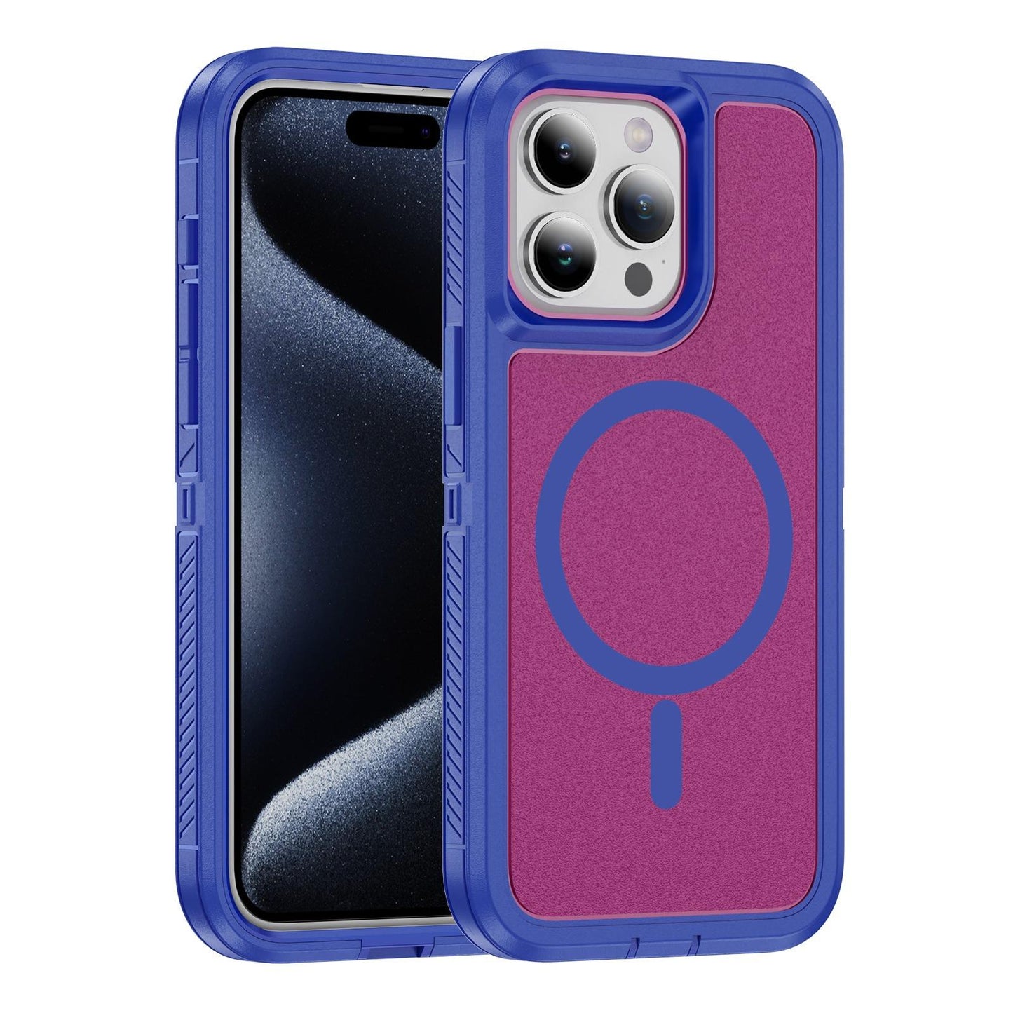 Anti-Dust Matte Anti-Fall Heavy Duty Protection Shockproof Strong Magnetic Phone Case for iPhone 16ProMax 16 15 14 13 12 11 XR Bumper Hard Full Cover