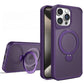 Slim PC Strong Magnetic Phone Case with 360 Rotating Metal Kickstand For iPhone 16ProMax 15 14 13 12 11 Skin Feel Bumper Shockproof Hard Full Cover