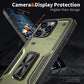 Anti-Dust Matte Anti-Fall Heavy Duty Protection Shockproof Phone Case With Kickstand for iPhone 16ProMax 16 15 14 13 12 11 XR Bumper Hard Full Cover