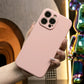 Square Liquid Silicone Matte Shockproof Phone Case For iPhone 16 15 14 13 12 11 XR XSMax X/XS Camera Protect Soft Cover