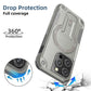Anti-Dust Anti-Fall Heavy Duty Protection Shockproof Magnetic Phone Case Kickstand With Long Wristband for iPhone 16ProMax 16 15 14 13 12 11 Lanyard Bumper Matte Hard Cover