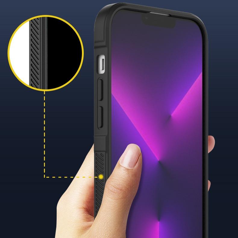 Matte Silicone Heavy Duty Protection Phone Case For iPhone 16ProMax 15 14 13 Skin Feel Bumper Shockproof Soft Full Cover