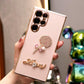Love lollipop Plating Phone Case for Samsung A16 A15 A24 A25 A34 A35 A52 A53 A54 A55 A06