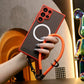 Luxury Matte Clear Support Magnetic With Multifunctional Climbing Rope For S25 S24 Ultra Plus S24FE