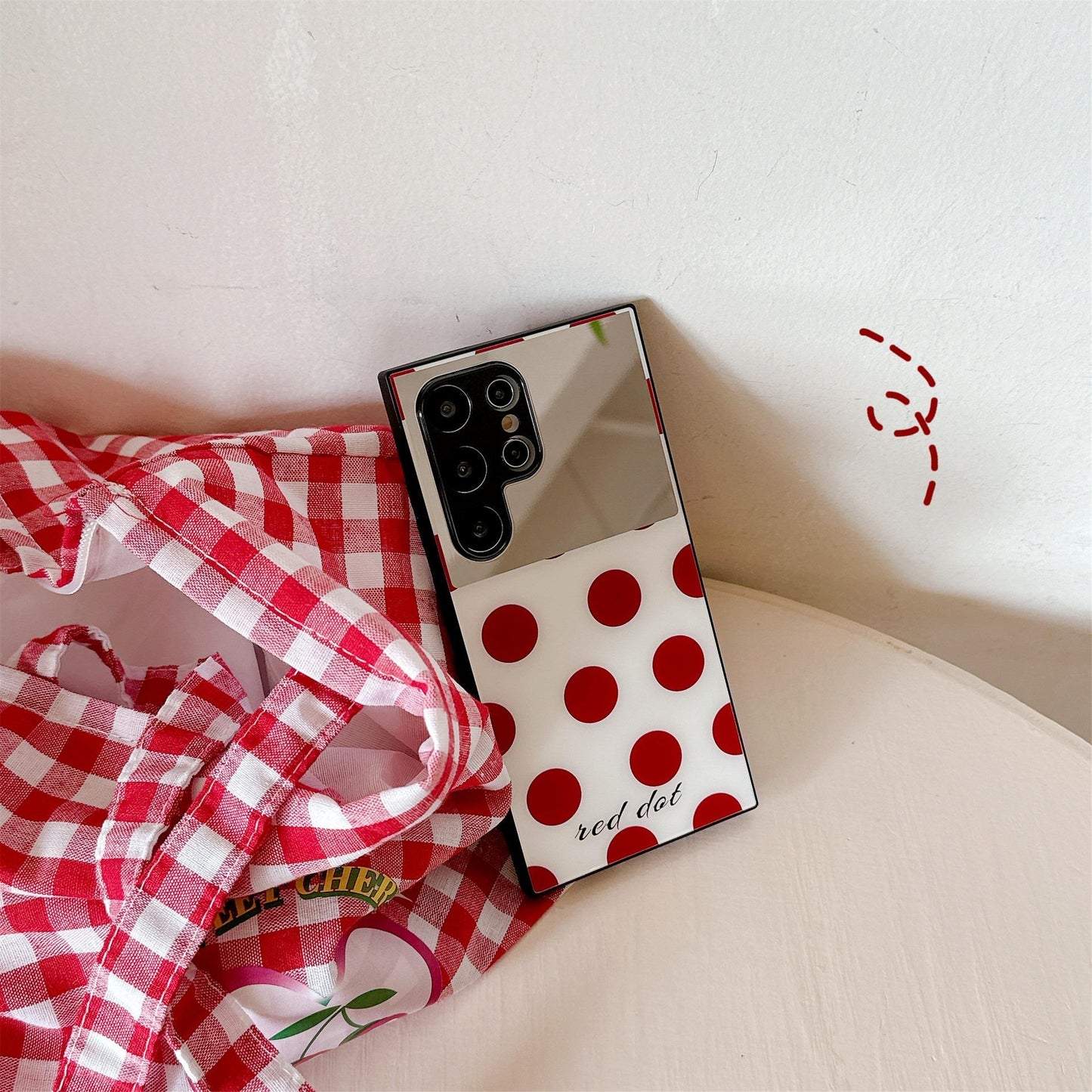 For Samsung S25Ultra S25 S24 S23 S22 S21 Phone Case, Luxury Glitter Mirror Wave Point Smile Plating Acrylic, Camera Protection Hard Full Cover