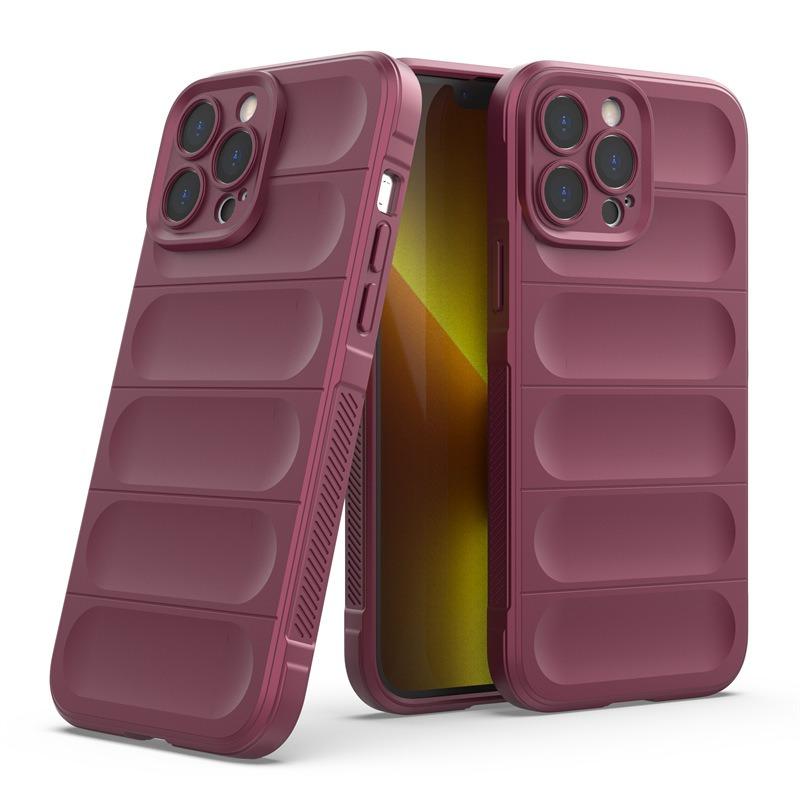 Matte Silicone Heavy Duty Protection Phone Case For iPhone 16ProMax 15 14 13 Skin Feel Bumper Shockproof Soft Full Cover