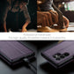 For Samsung Galaxy S24FE S24Ultra S24 S23 S22 S21 FE Plus Ultra Phone Case, Wallet Case For Women Men With RFID Blocking, Durable Faux Leather Kickstand Magnetic Clasp Shockproof Phone Case