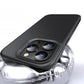 Carbon Fiber Pattern Slim PC Business Men Strong Magnetic Phone Case For iPhone 16ProMax 15 14 13 12 Skin Feel Bumper Shockproof Hard Full Cover