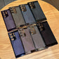 Ultra Slim Plating PC with Len Protector Cooling Phone Case For Samsung S25Ultra S24 S23 S22 S21 Note20 Shockproof Hard Full Cover