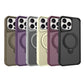 Slim PC Strong Magnetic Phone Case with 360 Rotating Metal Kickstand For iPhone 16ProMax 15 14 13 12 11 Skin Feel Bumper Shockproof Hard Full Cover