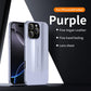 Premium PC Leather Two-tone Len Protector Shockproof Phone Case For iPhone 16ProMax 15 14 13 12 Hard Full Cover