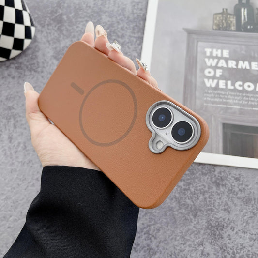 Plain Skin Grain Matte Slim Shockproof TPU For Magsafe Fine Ring Magnetic Phone Case For iPhone 16ProMax 16 15 14 13 12 Max Len Protection Soft Full Cover