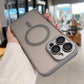 For iPhone 16ProMax 16 15 14 13 12 11 Plus Pro Max Phone Case, Matte Transparent Magnetic Acrylic Slim, Camera Len Protector Cover Protection Hard Full Cover