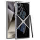 For Samsung S25Ultra S24Ultra S23Ultra Case, Leather Electroplate Cool Slim, Luxury Elegant Phone Case Camera Protection Shockproof Cover
